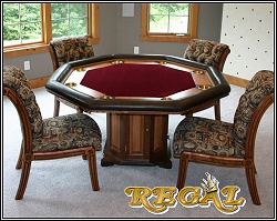 Designer poker tables